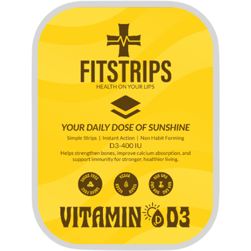 Vitamin D3 Oral Strips