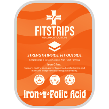 Iron & Folic Acid Oral Strip